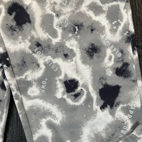 Chinatown Market Zodiac Black White Tie Dye Jogger Pants Men's Size L - Picture 4 of 9